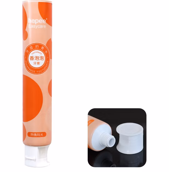 Laminated/PE Cosmetic Eye Cream Tube with Rolls