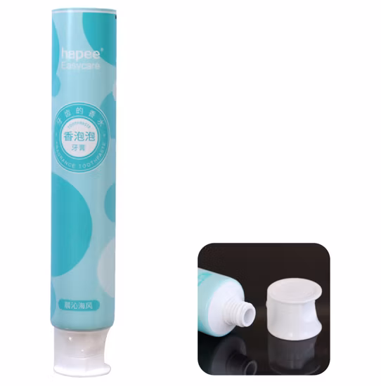Laminated/PE Cosmetic Eye Cream Tube with Rolls